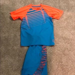 Boys matching short set